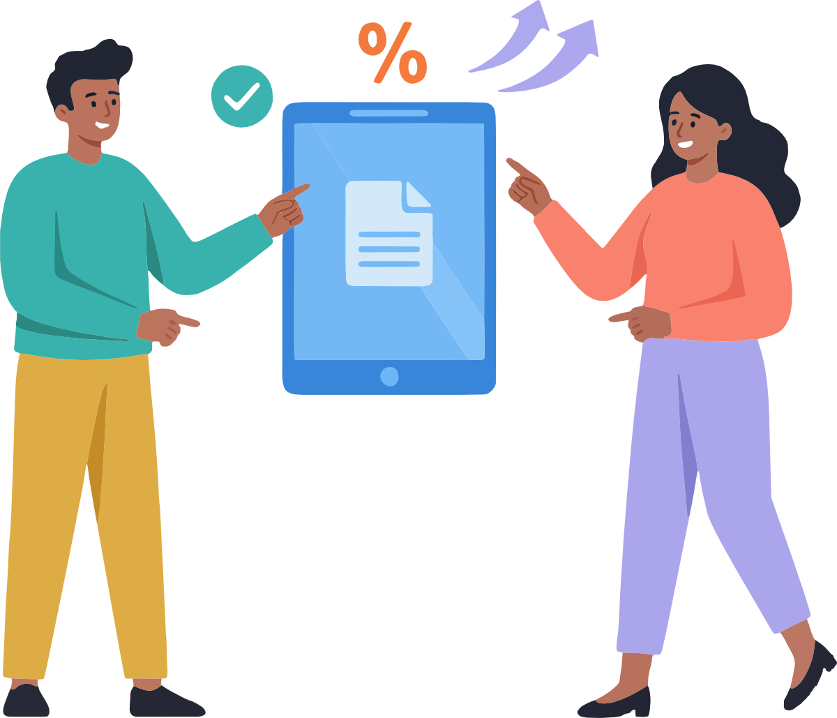 Ilustración emisión de boleta