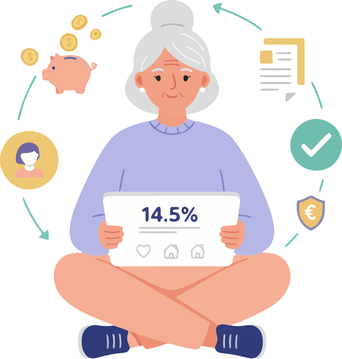 Ilustración conveniencia boletas